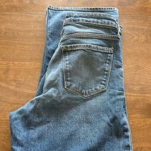Old Navy high rise sz 8 wide leg Jeans
